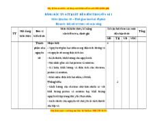 Đề thi giữa kì 1 Hóa học 10 Kết nối tri thức - Đề 3