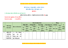 Đề thi cuối kì 1 Toán 11 Cánh diều - Đề 8