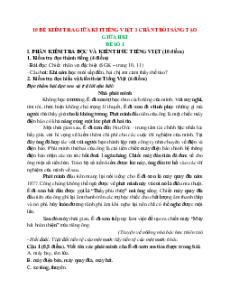 Bộ đề thi giữa kì 1 Tiếng Việt lớp 3 Chân trời sáng tạo có đáp án