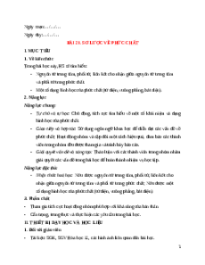 Giáo án Bài 21 Hóa học 12 Cánh Diều: Sơ lược về phức chất