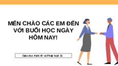 Giáo án Powerpoint Bài 6 KTPL 11 Chân trời sáng tạo (2024): Ý tưởng và cơ hội kinh doanh