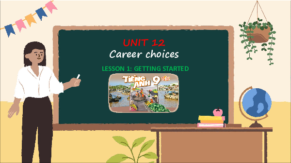 Giáo án Powerpoint Unit 12: Career choices Tiếng Anh 9 Global success