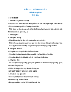 Giáo án Hoàng Hạc lâu Ngữ Văn 12 Chân trời sáng tạo