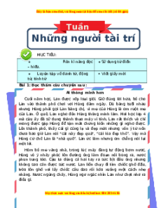 Bài tập cuối tuần Tiếng Việt 4 Tuần 11 Chân trời sáng tạo (có lời giải)