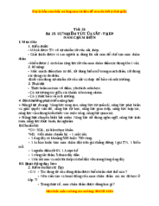 Giáo án Sự nhiễm từ của sắt, thép - Nam châm điện Vật lí 9