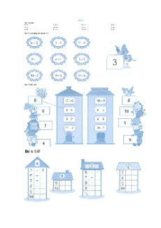 Bài tập cuối tuần Toán lớp 1 Tuần 14 Cánh diều (có lời giải)