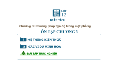 Giáo án Powerpoint Ôn tập chương 3 Toán 12 Hình học