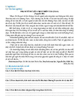 90 Ngữ liệu ngoài sgk lớp 9 (Đọc hiểu chi tiết)