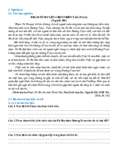 90 Ngữ liệu ngoài sgk lớp 9 (Đọc hiểu chi tiết)