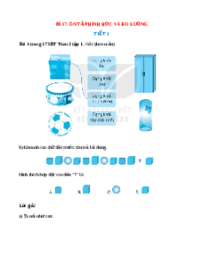 VBT Toán lớp 3 Bài 7 (Kết nối tri thức): Ôn tập hình học và đo lường