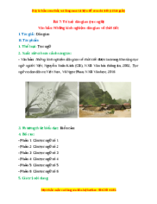 Tác giả - tác phẩm Bài 9: Trí tuệ dân gian Ngữ văn 7 Chân trời sáng tạo