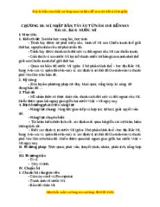 Giáo án Bài 8 Lịch sử 9: Nước Mĩ