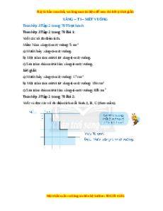 Giải Sgk Toán lớp 3 Bài 32: Xăng-ti-mét (Chân trời sáng tạo)