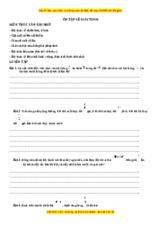 Chuyên đề Ôn tập về giải toán Toán lớp 3 nâng cao Cánh diều