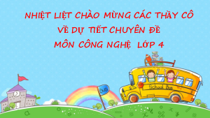 Giáo án Powerpoint Bài 10 Công nghệ lớp 4 Cánh diều: Lắp ghép mô hình robot