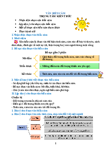 Chuyên đề Tập làm văn lớp 3 ( Sách mới)