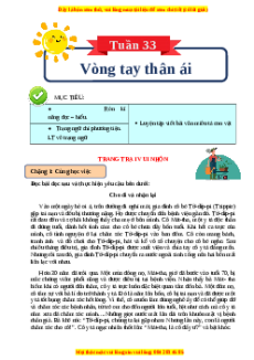 Bài tập cuối tuần Tiếng Việt 4 Tuần 33 Chân trời sáng tạo (có lời giải)