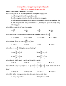 Trắc nghiệm Toán 11 Đúng-Sai, Trả lời ngắn Kết nối tri thức (form 2025)