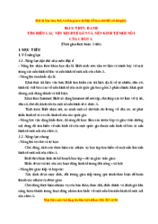 Giáo án Bài 8 Địa lí 7 Kết nối tri thức (Phiên bản 2): Thực hành: Tìm hiểu về các nền kinh tế lớn và kinh tế mới nổi của châu Á