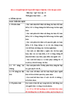 Giáo án Bài 3 Ngữ văn 10 Kết nối tri thức (năng lực số)
