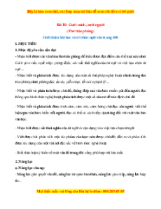 Giáo án Cười mình, cười người (Thơ trào phúng) 2024 Ngữ văn 8 Chân trời sáng tạo