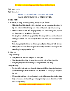 Giáo án Toán 11 Học kì 2 Kết nối tri thức