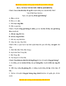 Bộ trắc nghiệm GDCD 7 Kết nối tri thức (có đáp án)