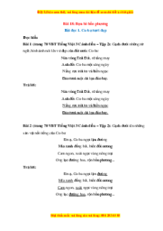 VBT Tiếng Việt 3 Bài 18 (Cánh diều): Bạn bè bốn phương