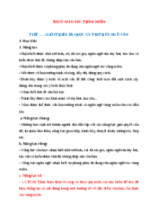 Giáo án Bài 5: Ôn tập cuối học kì 1 Ngữ văn 7 Kết nối tri thức (năng lực số)