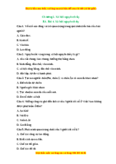 Trắc nghiệm Bài 4 Lịch sử 6 Kết nối tri thức: Nguồn gốc loài người