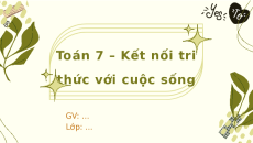 Giáo án Powerpoint Dân số và cơ cấu dân số Việt Nam Toán 7 Kết nối tri thức