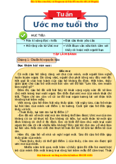 Bài tập cuối tuần Tiếng việt lớp 3 Tuần 10 Chân trời sáng tạo (có lời giải)