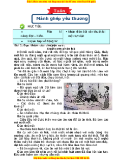 Bài tập cuối tuần Tiếng Việt 4 Tuần 5 Chân trời sáng tạo (có lời giải)