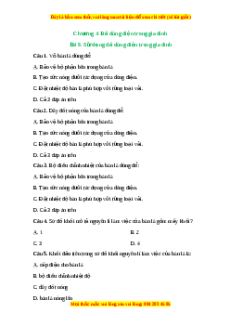 Trắc nghiệm Bài 9 Công nghệ 6 Chân trời sáng tạo: Sử dụng đồ dùng điện trong gia đình