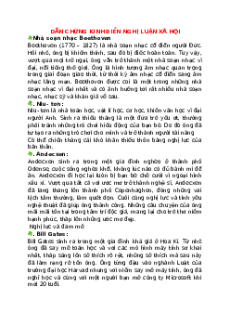 Dẫn chứng kinh điển Nghị luận xã hội ôn thi vào lớp 10
