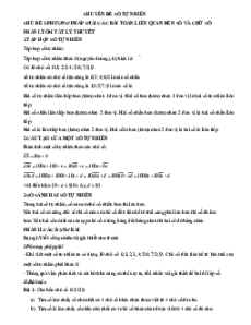 Chuyên đề bài tập bồi dưỡng HSG Toán 6 (có lời giải)