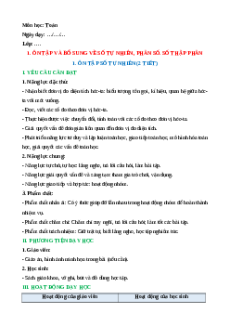 Giáo án Héc-ta Toán lớp 5 Cánh diều