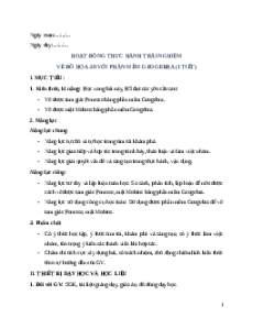 Giáo án Vẽ đồ hoạ 3D với phần mềm GeoGebra Toán 12 Kết nối tri thức