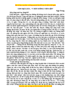 Phiếu bài tập Tuần 2 Con nhà giàu...."Vượt sướng vươn lên" Ngữ văn 7