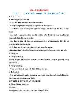 Giáo án Tri thức Ngữ văn trang 76 Ngữ Văn 9 Cánh diều