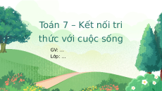 Giáo án Powerpoint Luyện tập chung trang 86 Toán 7 Kết nối tri thức