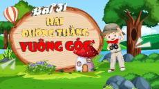 Giáo án Powerpoint Hai đường thẳng vuông góc Toán lớp 4 Chân trời sáng tạo (Phiên bản 2)