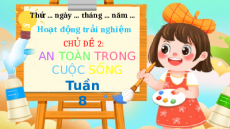 Giáo án Powerpoint Tuần 8 Hoạt động trải nghiệm lớp 3 Chân trời sáng tạo