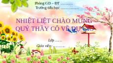 Giáo án Powerpoint Tờ lịch của em Toán lớp 1 Chân trời sáng tạo