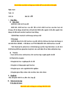 Giáo án Sắt Hóa học 9