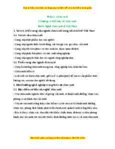 Lý thuyết Công nghệ 7 Chân trời sáng tạo Bài 8: Nghề chăn nuôi ở Việt Nam