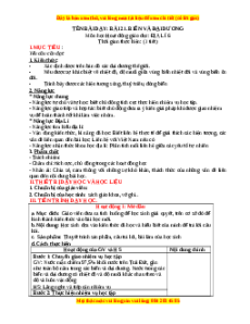 Giáo án Bài 21 Địa lí 6 Kết nối tri thức (2024): Biển và đại dương