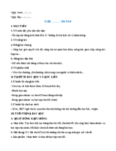 Giáo án Ôn tập trang 86 Ngữ Văn 9 Chân trời sáng tạo