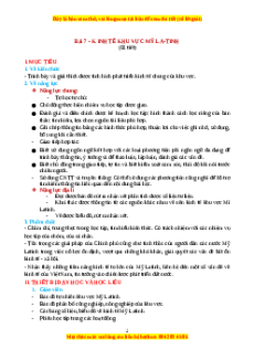 Giáo án Bài 7 Địa lí 11 Kết nối tri thức (2024): Kinh tế khu vực Mỹ La tinh