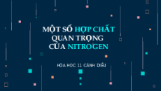 Giáo án Powerpoint Một số hợp chất quan trọng của nitrogen Hóa học 11 Cánh diều